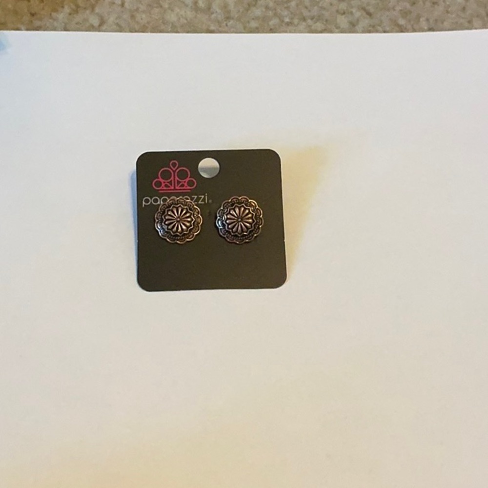 Paparazzi Durango Desert Copper Post Earrings